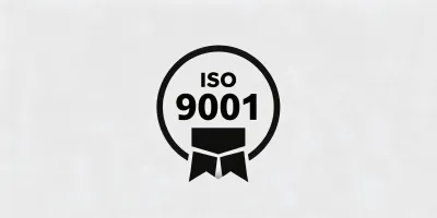 ISO 9001 badge