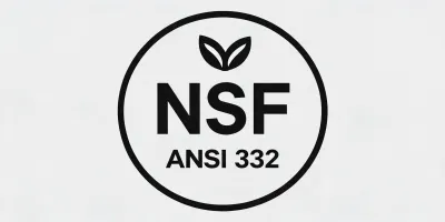 NSF ANSI 332 badge
